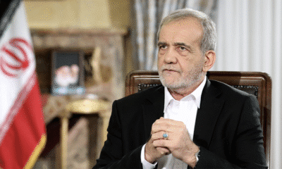 Iranian President Survives Israeli Airstrike With Minor Injuries, Vows Retaliation Iranian President Masoud Pezeshkian Tucker Carlson